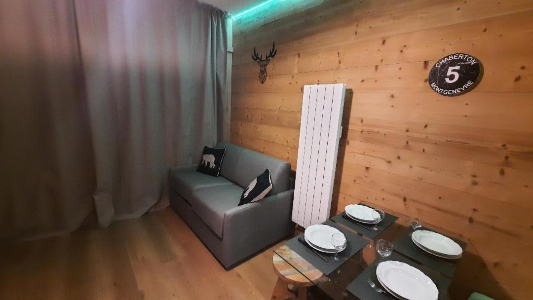 Le Cocon Des Neiges Montgenevre Apartment Exterior foto